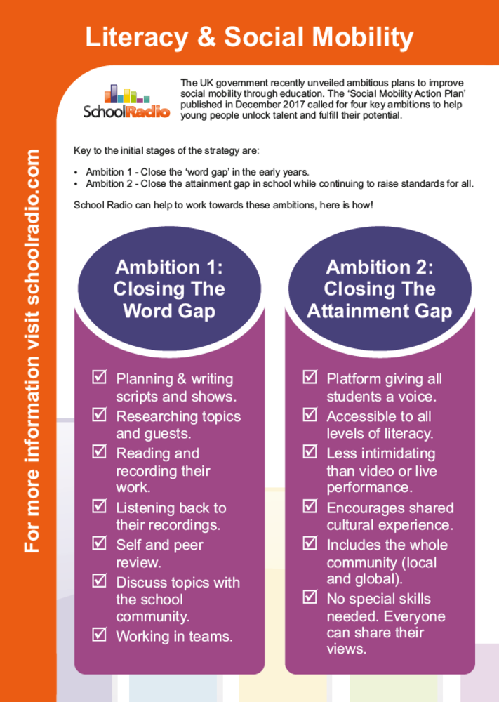 Literacy & Social Mobility