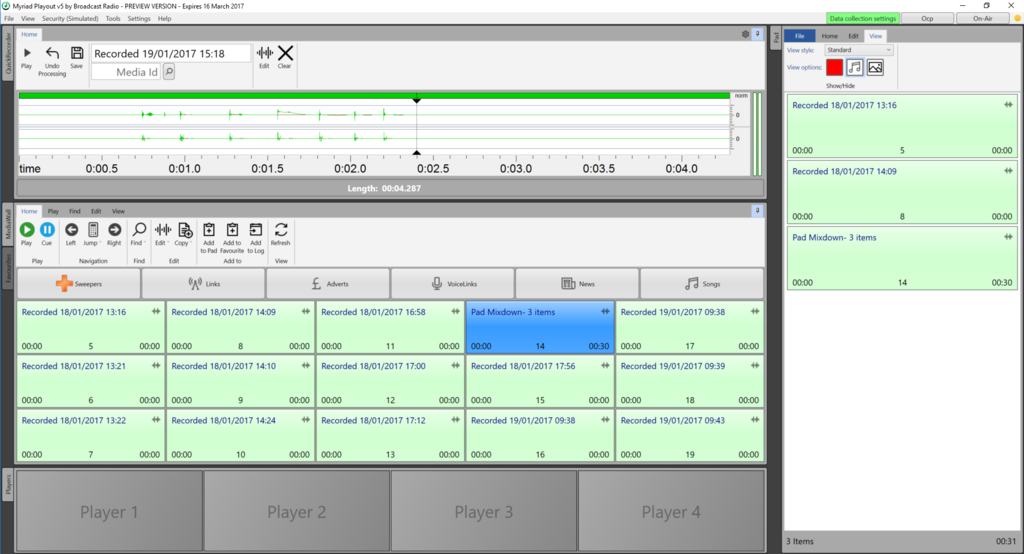 Myriad Simple Layout